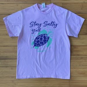 Women’s Light Pink Stay Ya’ll T-Shirt